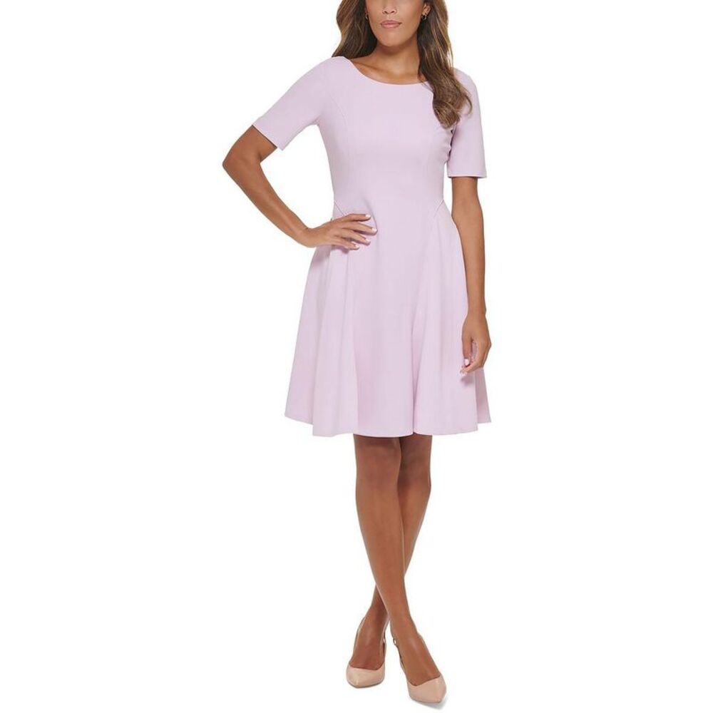 Calvin Klein Light Pink A-Line Dress